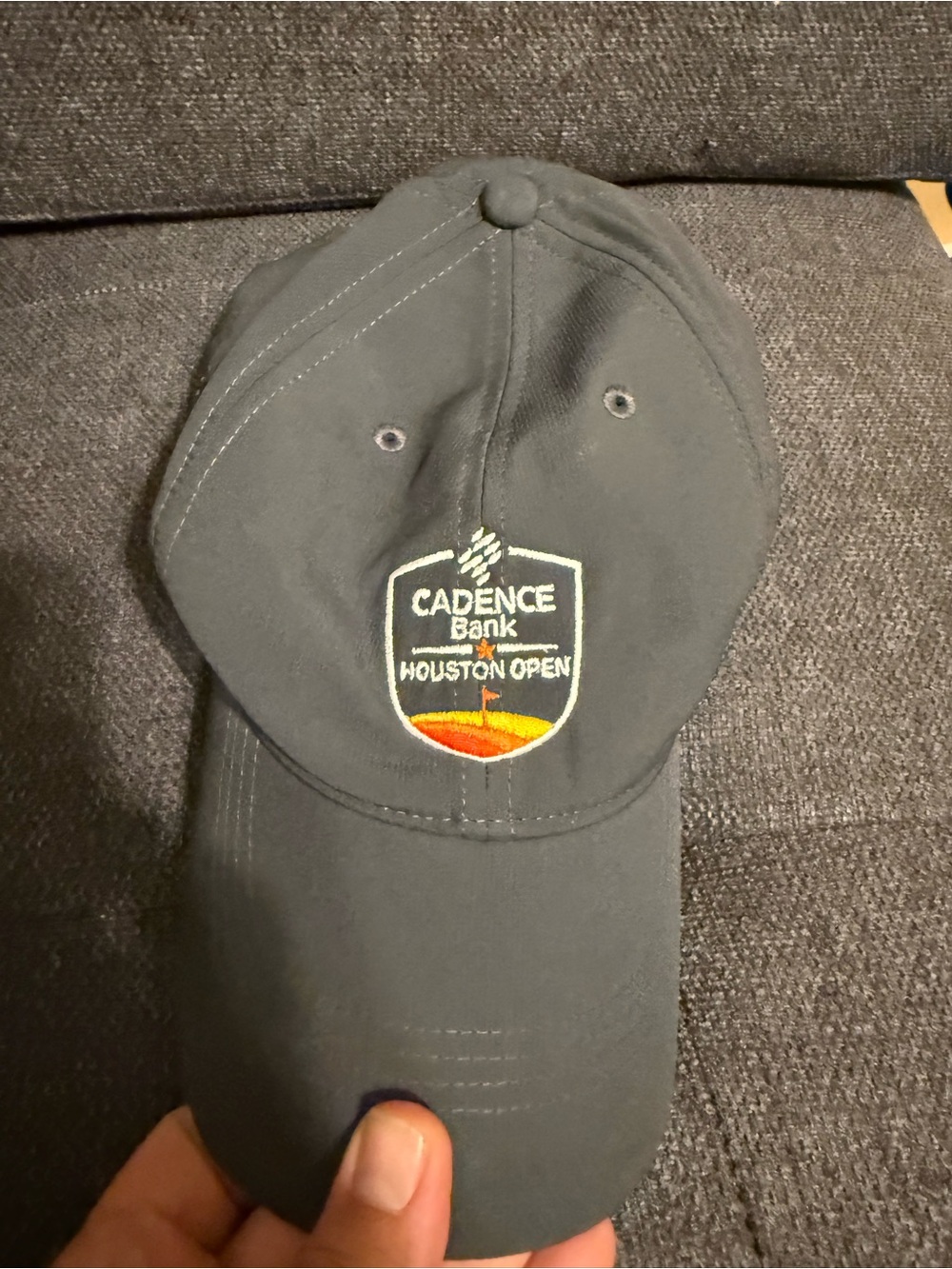 Nike Black Cadence Bank Houston Open Embroidered Cap